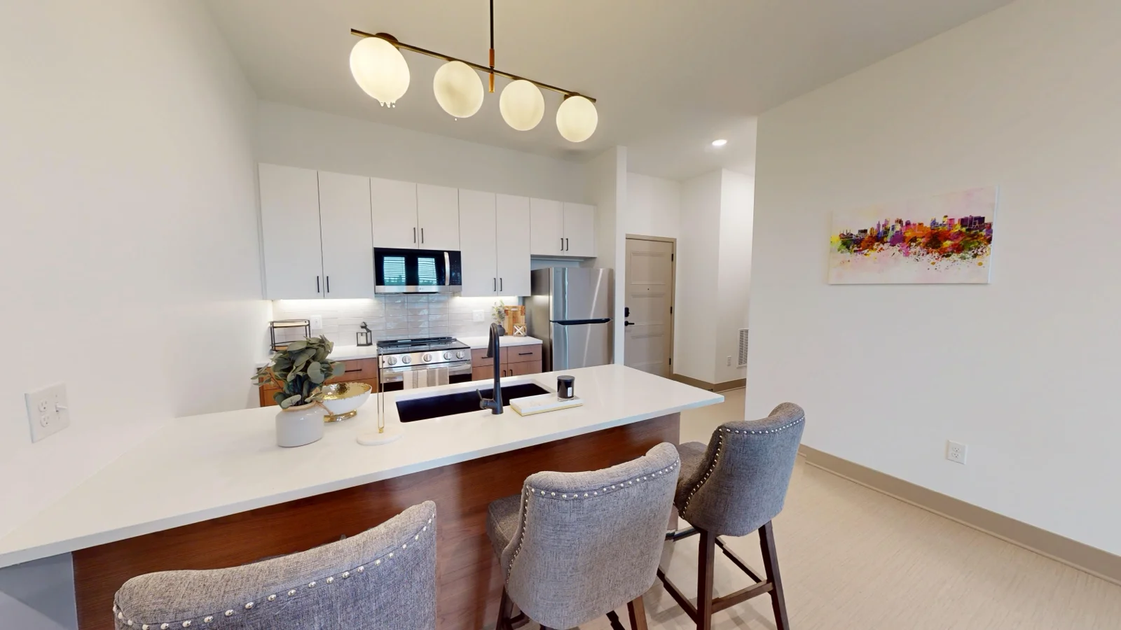 Kitchen • 1 Bedroom Unit